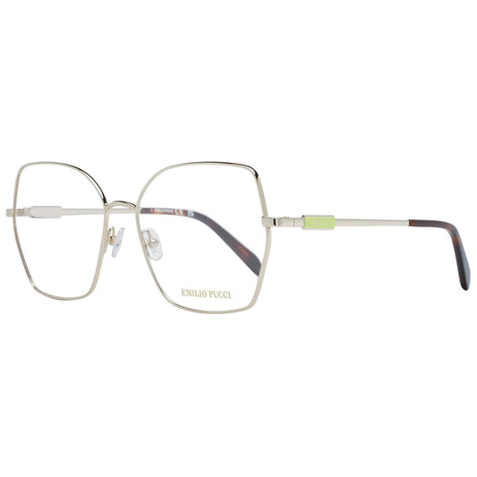 Emilio Pucci Gold Metal Glasses (Frames) - ClickThatClicks 