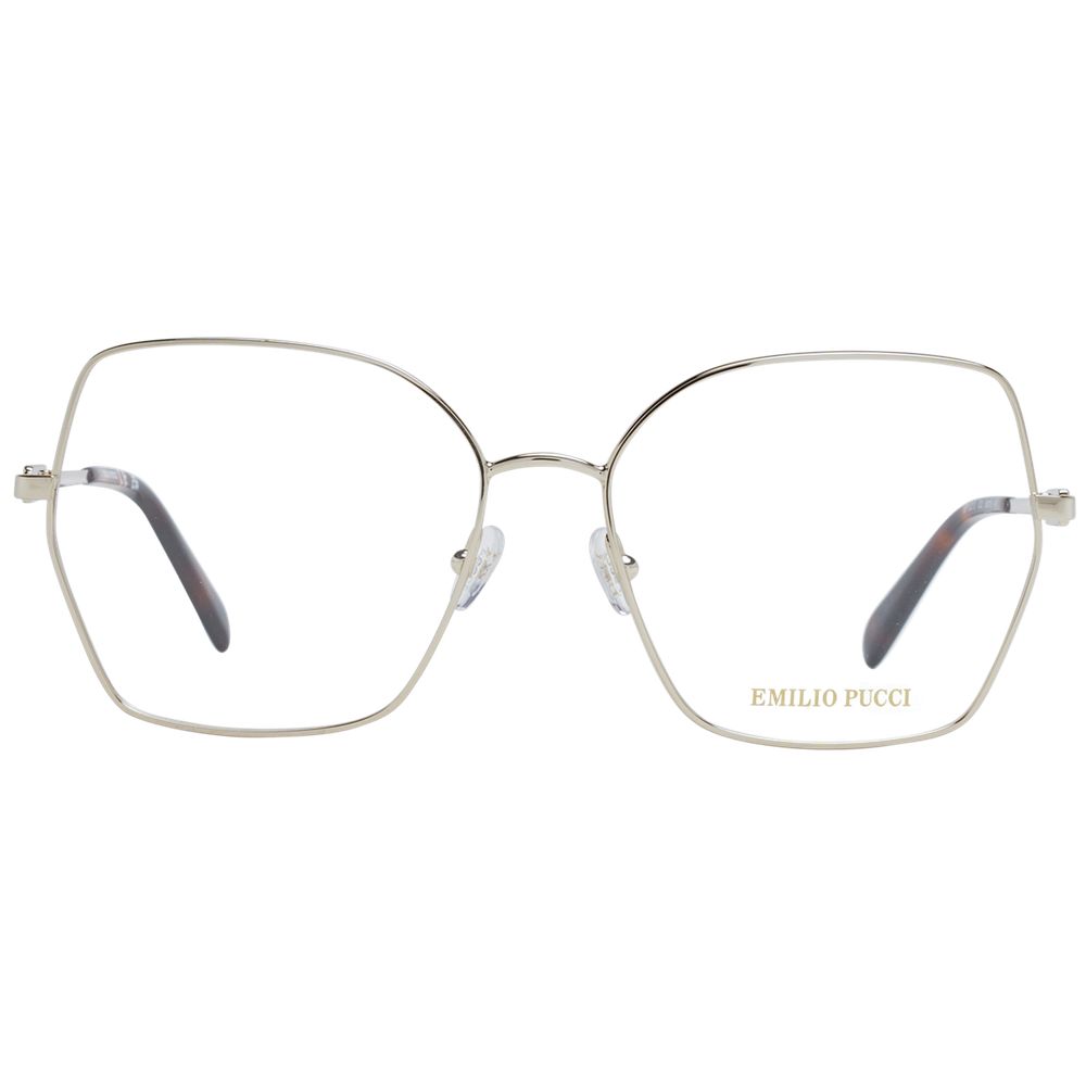Emilio Pucci Gold Metal Glasses (Frames) - ClickThatClicks 