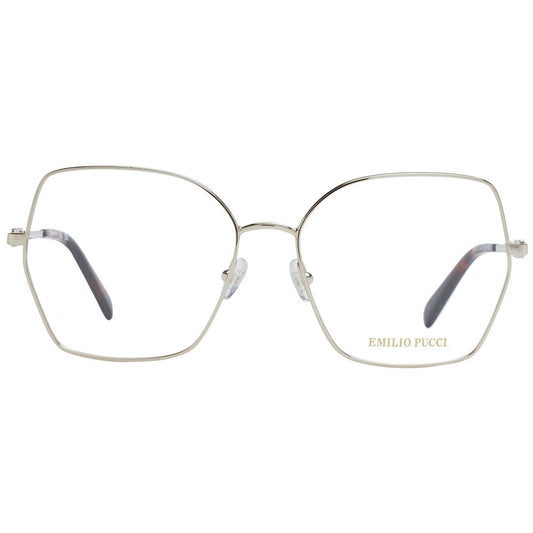 Emilio Pucci Gold Metal Glasses (Frames) - ClickThatClicks 