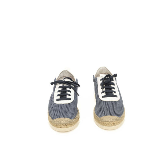 Cerruti 1881 Blue Calfskin Men Sneaker - ClickThatClicks 
