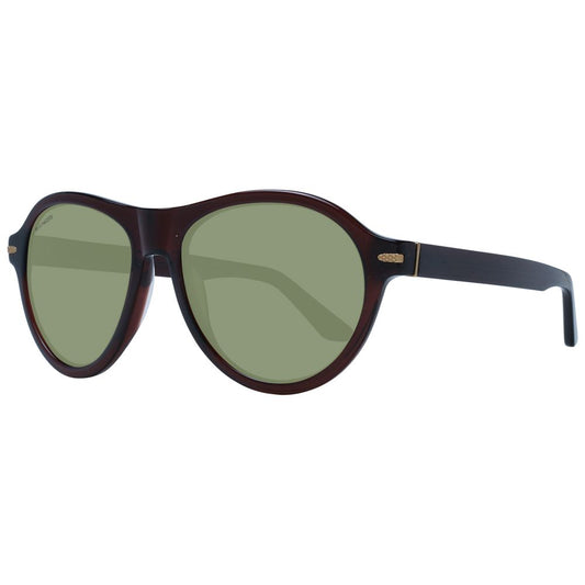 Serengeti Brown Acetate Sunglasses - ClickThatClicks 