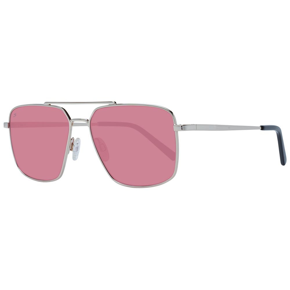 Serengeti Silver Metal Sunglasses - ClickThatClicks 