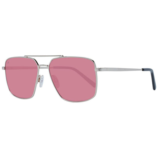Serengeti Silver Metal Sunglasses - ClickThatClicks 