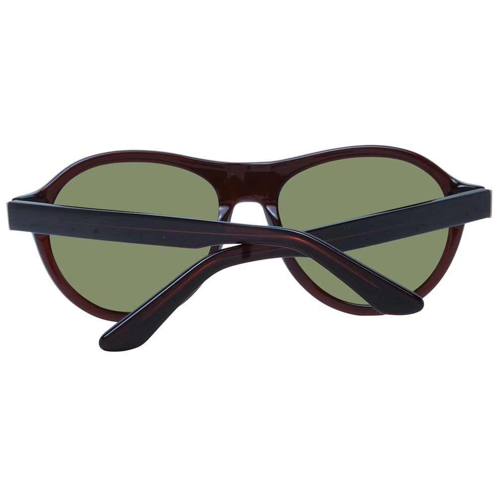 Serengeti Brown Acetate Sunglasses - ClickThatClicks 