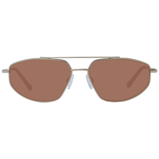 Serengeti Gold Metal Sunglasses - ClickThatClicks 