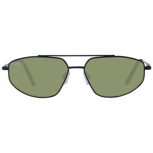 Serengeti Black Metal Sunglasses - ClickThatClicks 