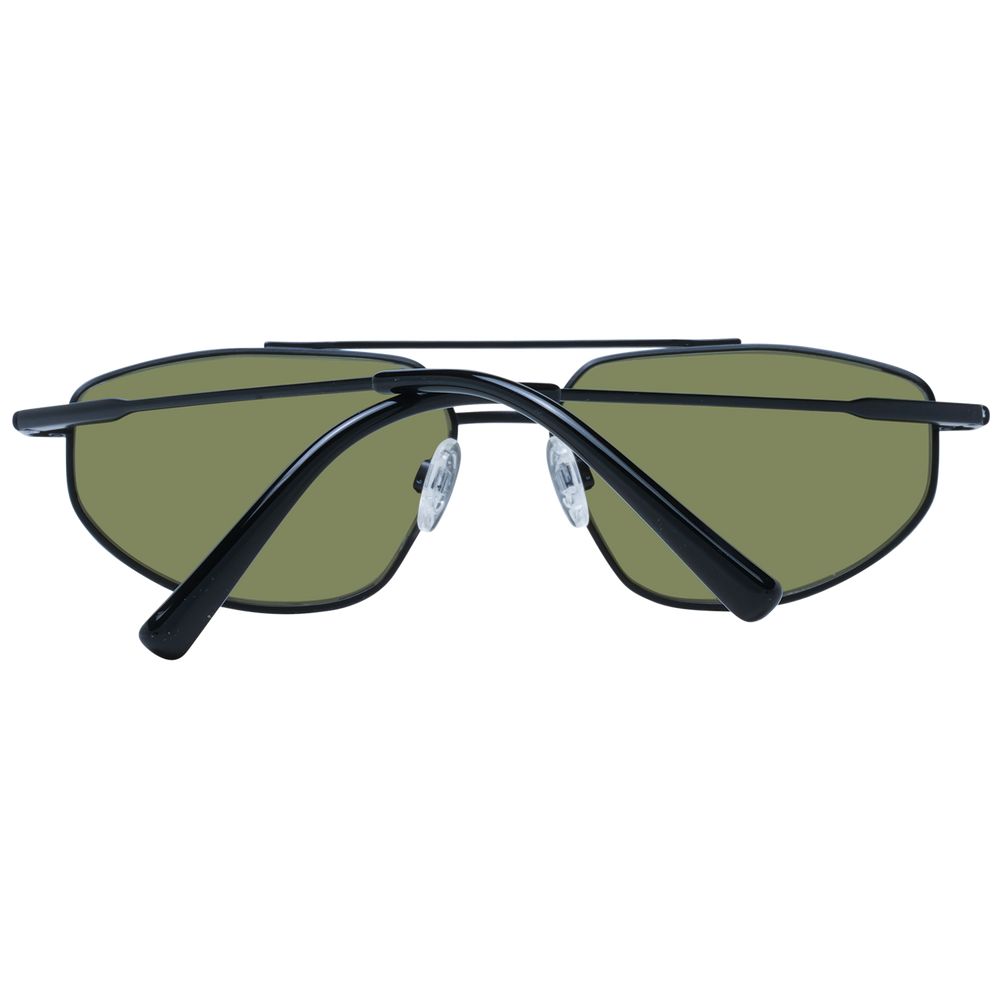 Serengeti Black Metal Sunglasses - ClickThatClicks 