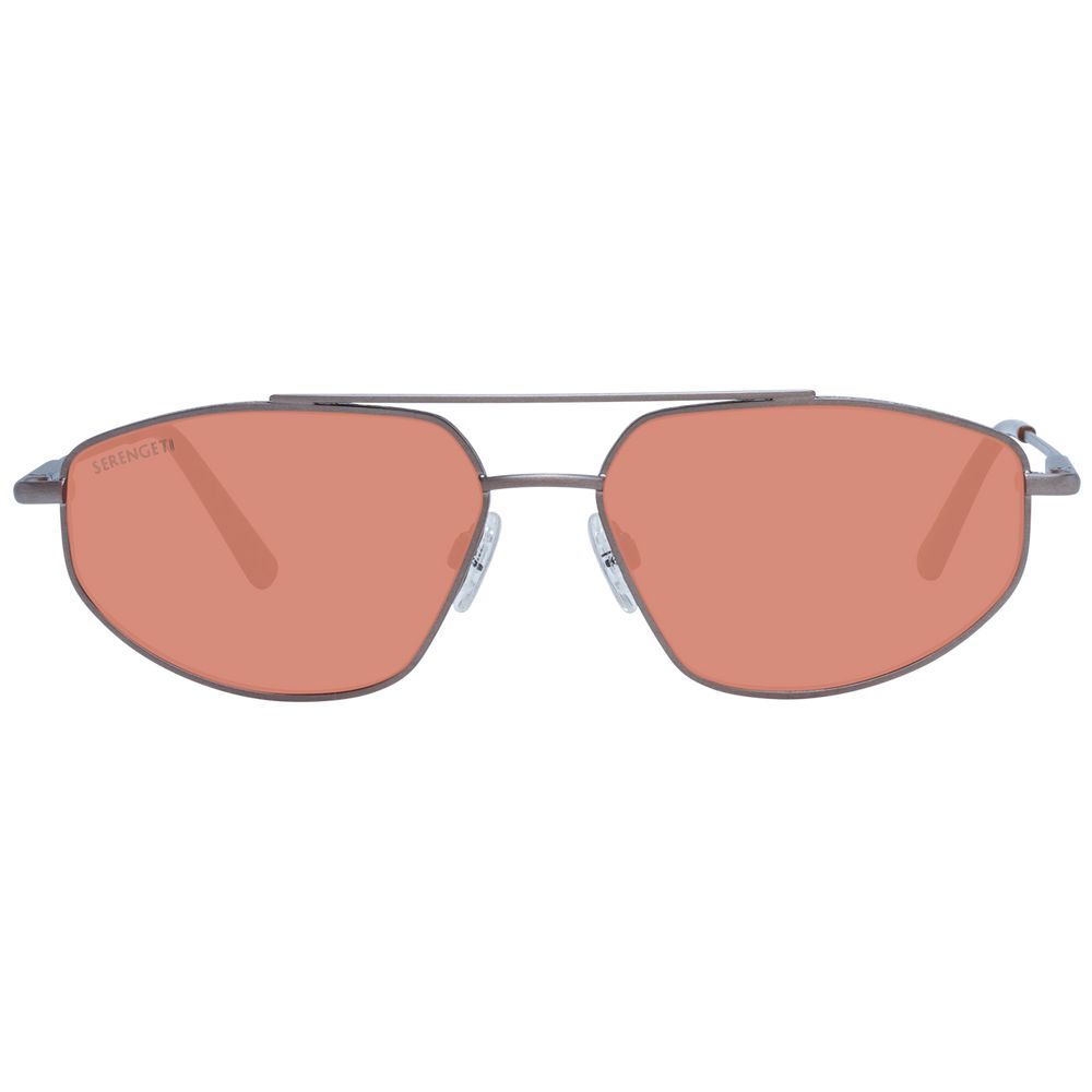 Serengeti Bronze Metal Sunglasses - ClickThatClicks 