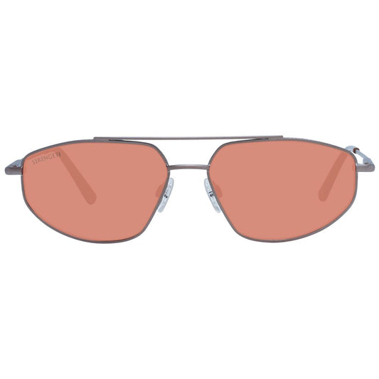 Serengeti Bronze Metal Sunglasses - ClickThatClicks 