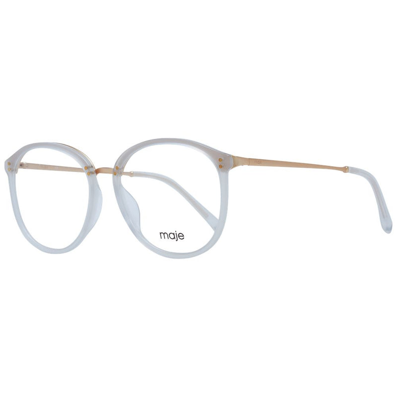 Maje White Acetate & Stainless Steel Glasses (Frames)