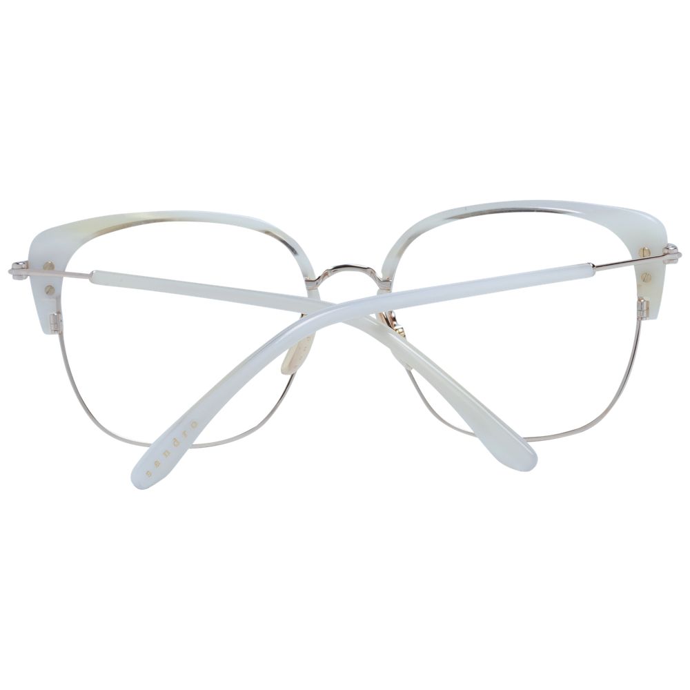Sandro White Stainless Steel Glasses (Frames) - ClickThatClicks 