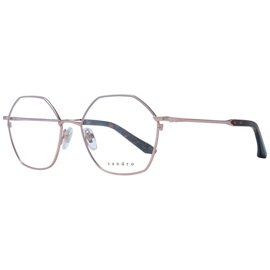 Sandro Rose Gold Stainless Steel Glasses (Frames) - ClickThatClicks 