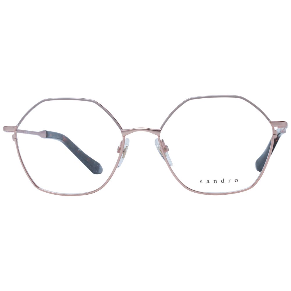 Sandro Rose Gold Stainless Steel Glasses (Frames) - ClickThatClicks 