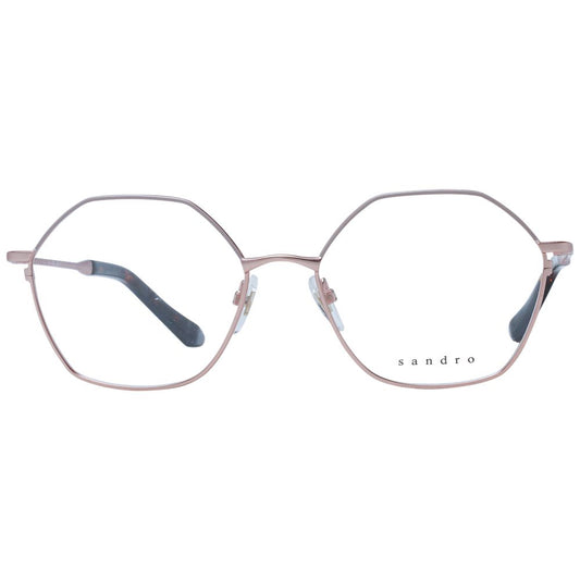 Sandro Rose Gold Stainless Steel Glasses (Frames) - ClickThatClicks 