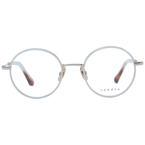 Sandro White Stainless Steel Glasses (Frames) - ClickThatClicks 