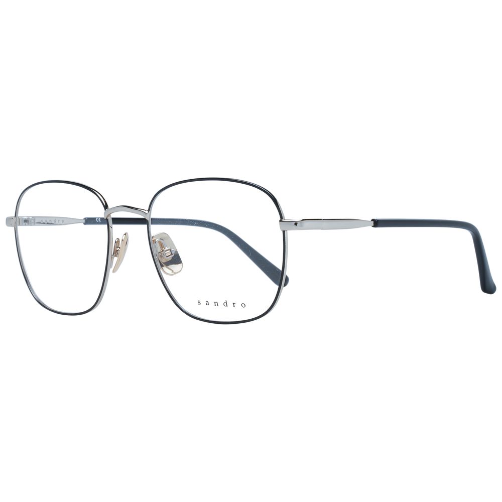 Sandro Black Stainless Steel Glasses (Frames) - ClickThatClicks 