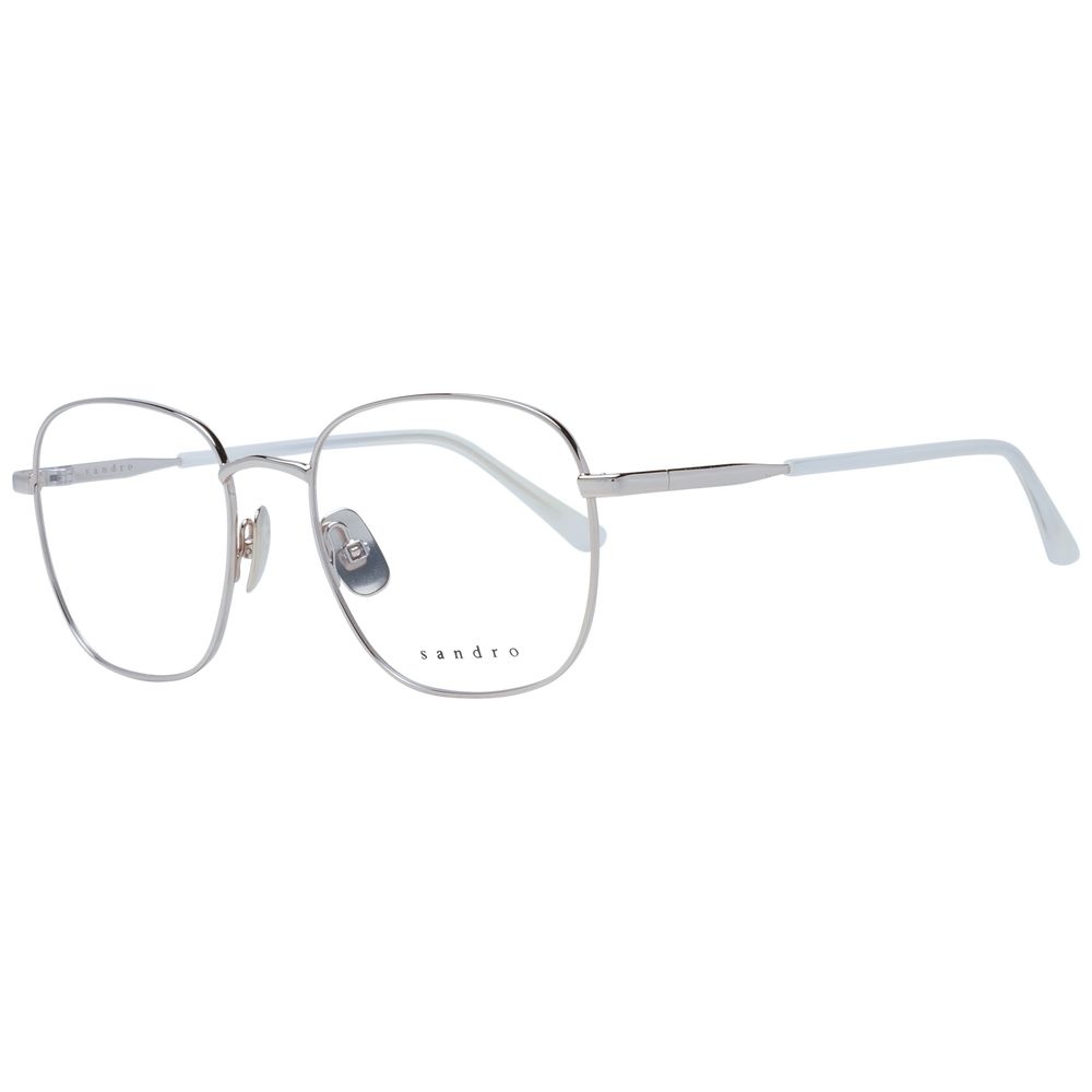 Sandro Silver Stainless Steel Glasses (Frames) - ClickThatClicks 