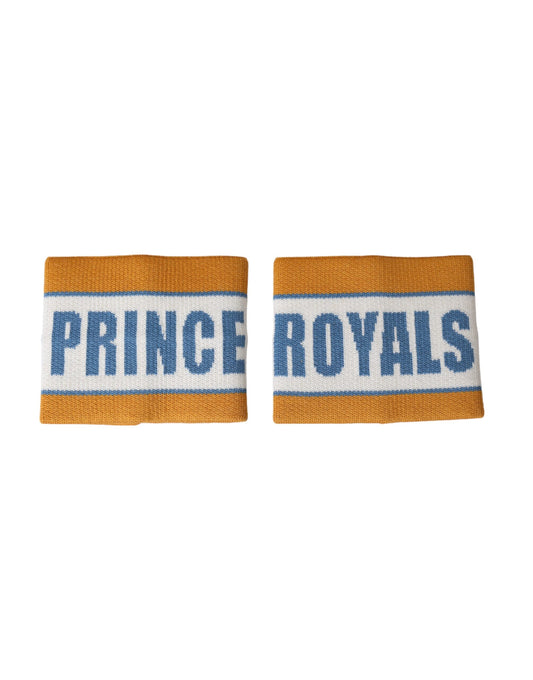 Dolce & Gabbana Multicolor Prince Royals Wool Wristband - ClickThatClicks 
