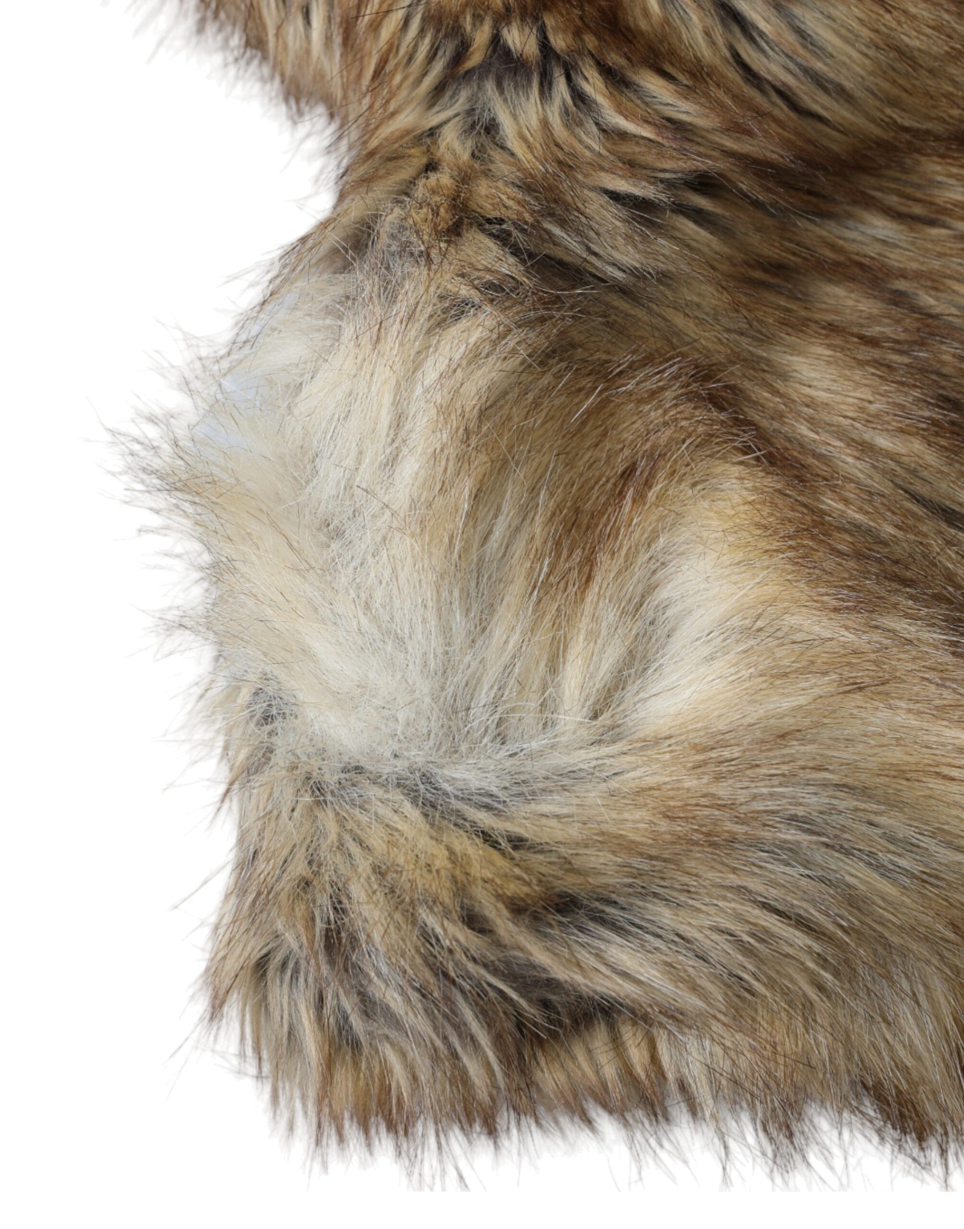 Dolce & Gabbana Brown Owl Faux Fur Whole Head Cap Hat - ClickThatClicks 