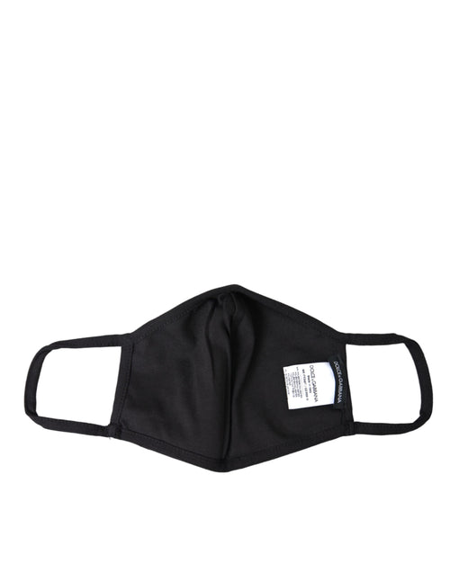 Dolce & Gabbana Multicolor Leopard Floral Elastic Ear Strap Face Mask - ClickThatClicks 