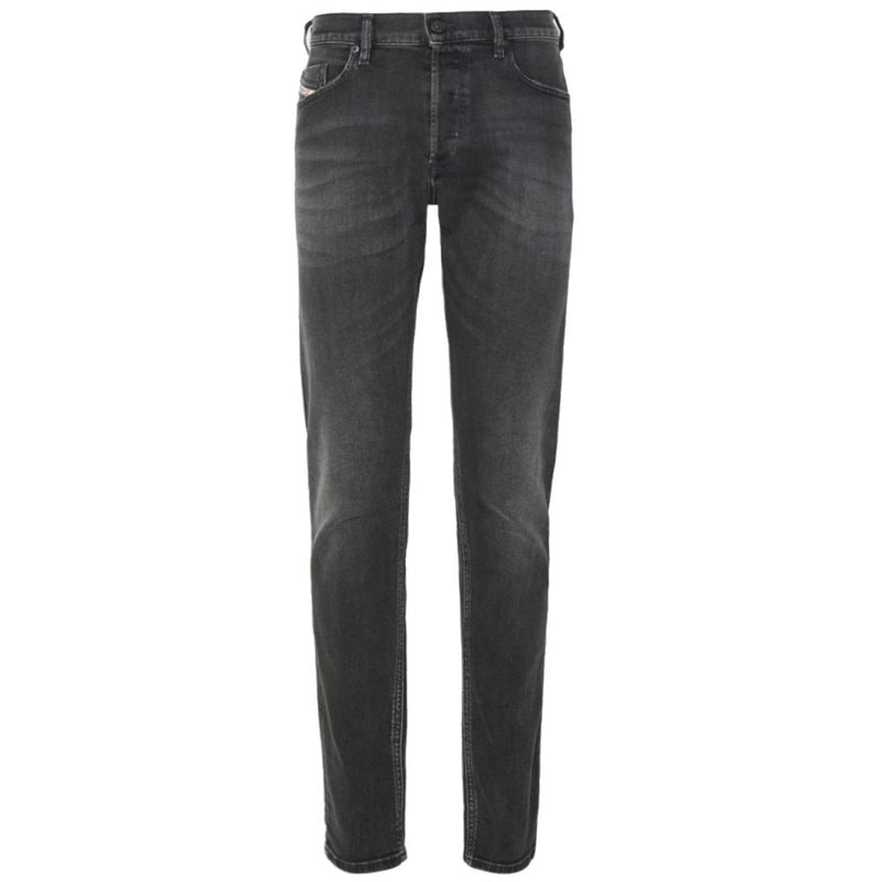Diesel Black Cotton Men Jeans