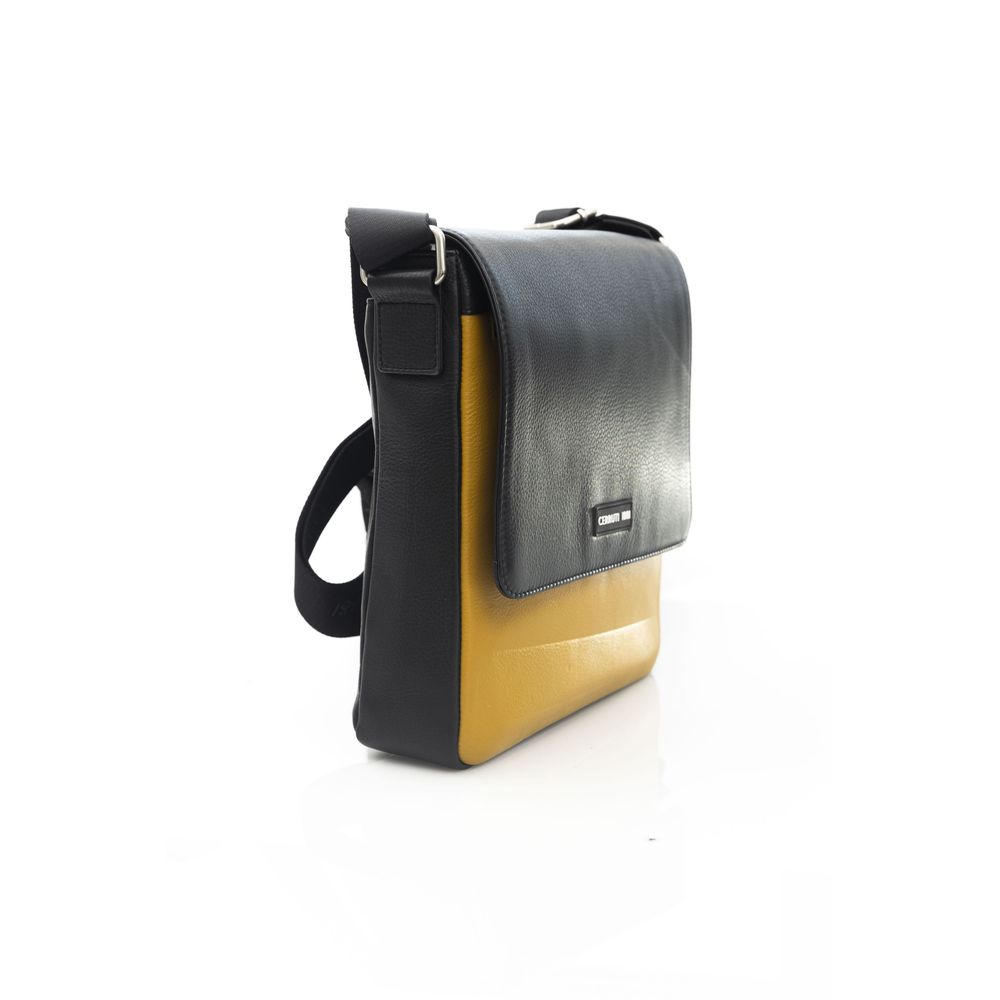 Cerruti 1881 Yellow Leather Women Crossbody - ClickThatClicks 