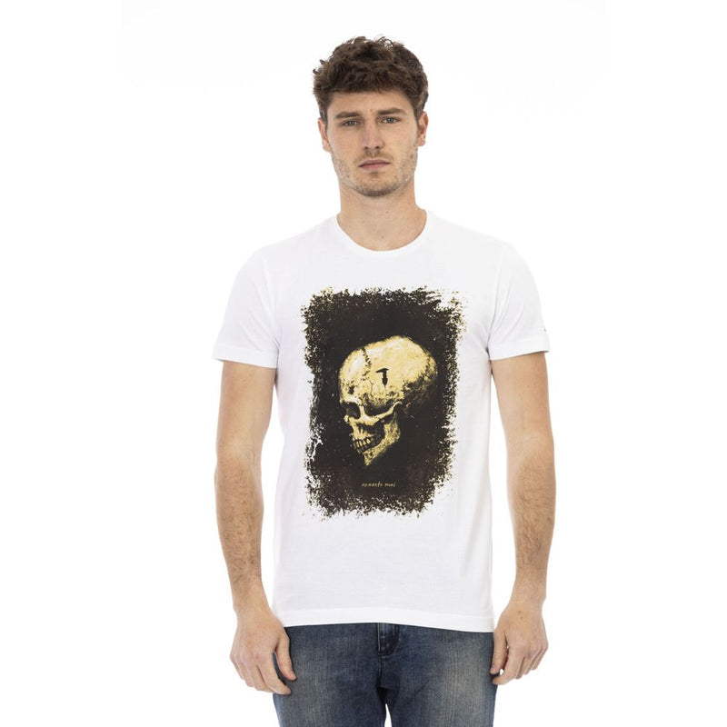 Trussardi Action White Cotton T-Shirt