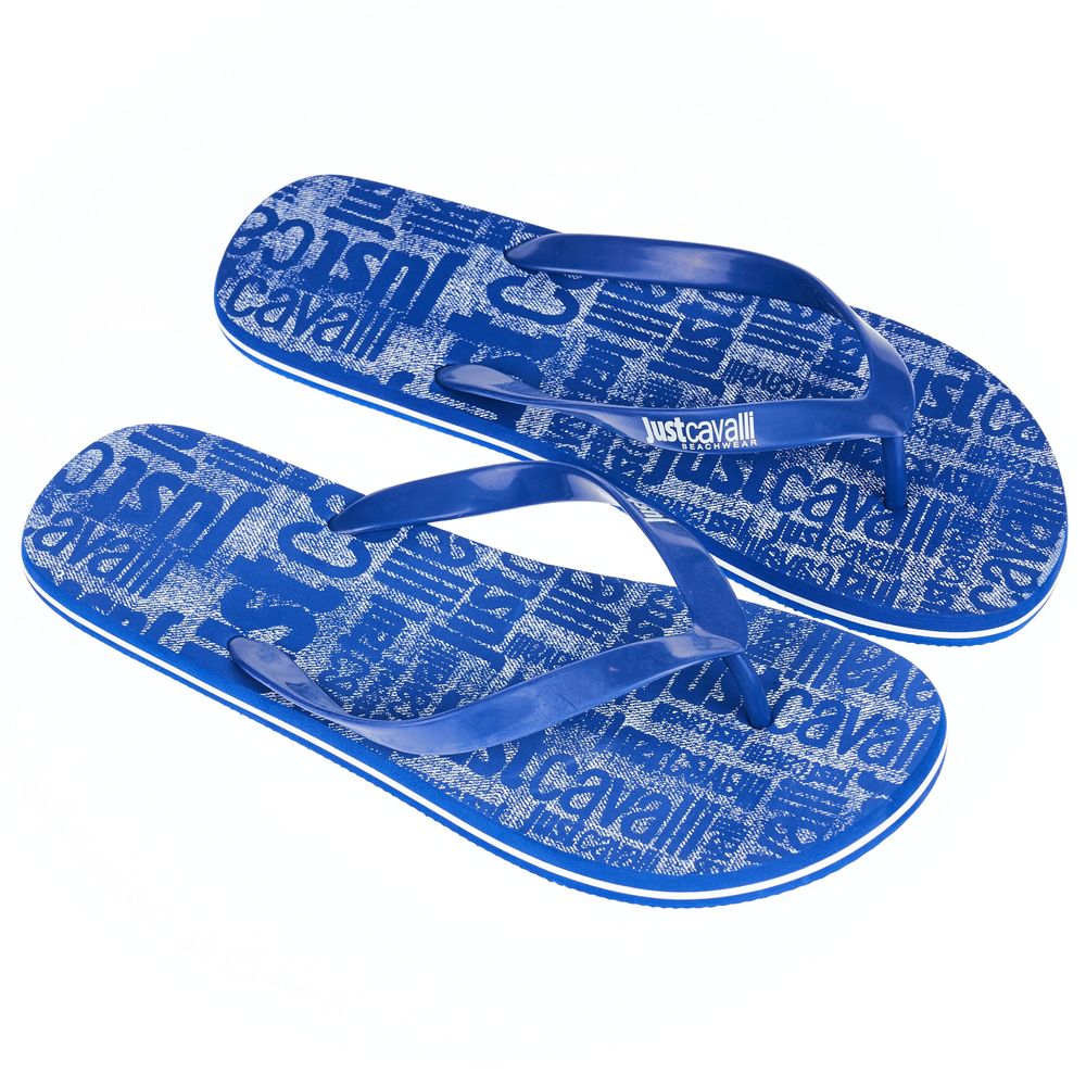 Just Cavalli Light Blue EVA Men Sandal - ClickThatClicks 