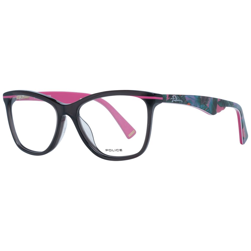 Police Multicolor Plastic Glasses (Frames) - ClickThatClicks 