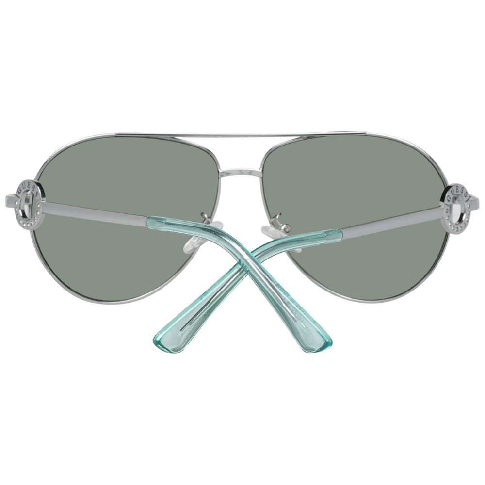 Guess Silver Metal Sunglasses - ClickThatClicks 