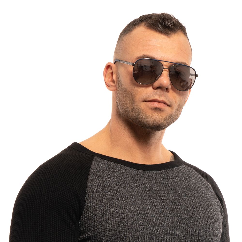Guess Gray Metal Sunglasses - ClickThatClicks 