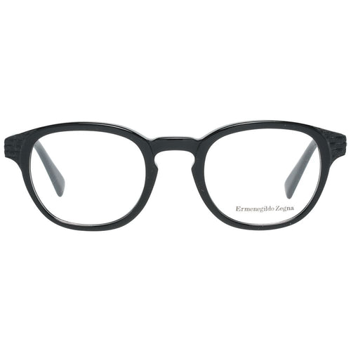 Ermenegildo Zegna Black Plastic Glasses (Frames) - ClickThatClicks 