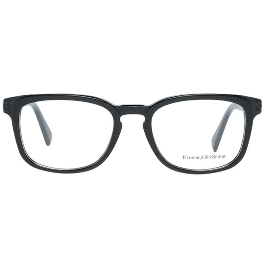 Ermenegildo Zegna Black Plastic Glasses (Frames) - ClickThatClicks 