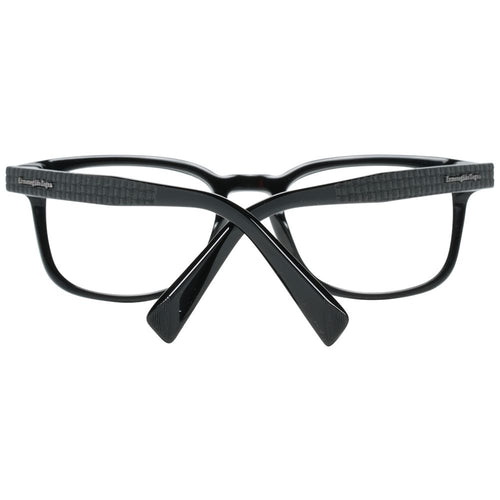 Ermenegildo Zegna Black Plastic Glasses (Frames) - ClickThatClicks 