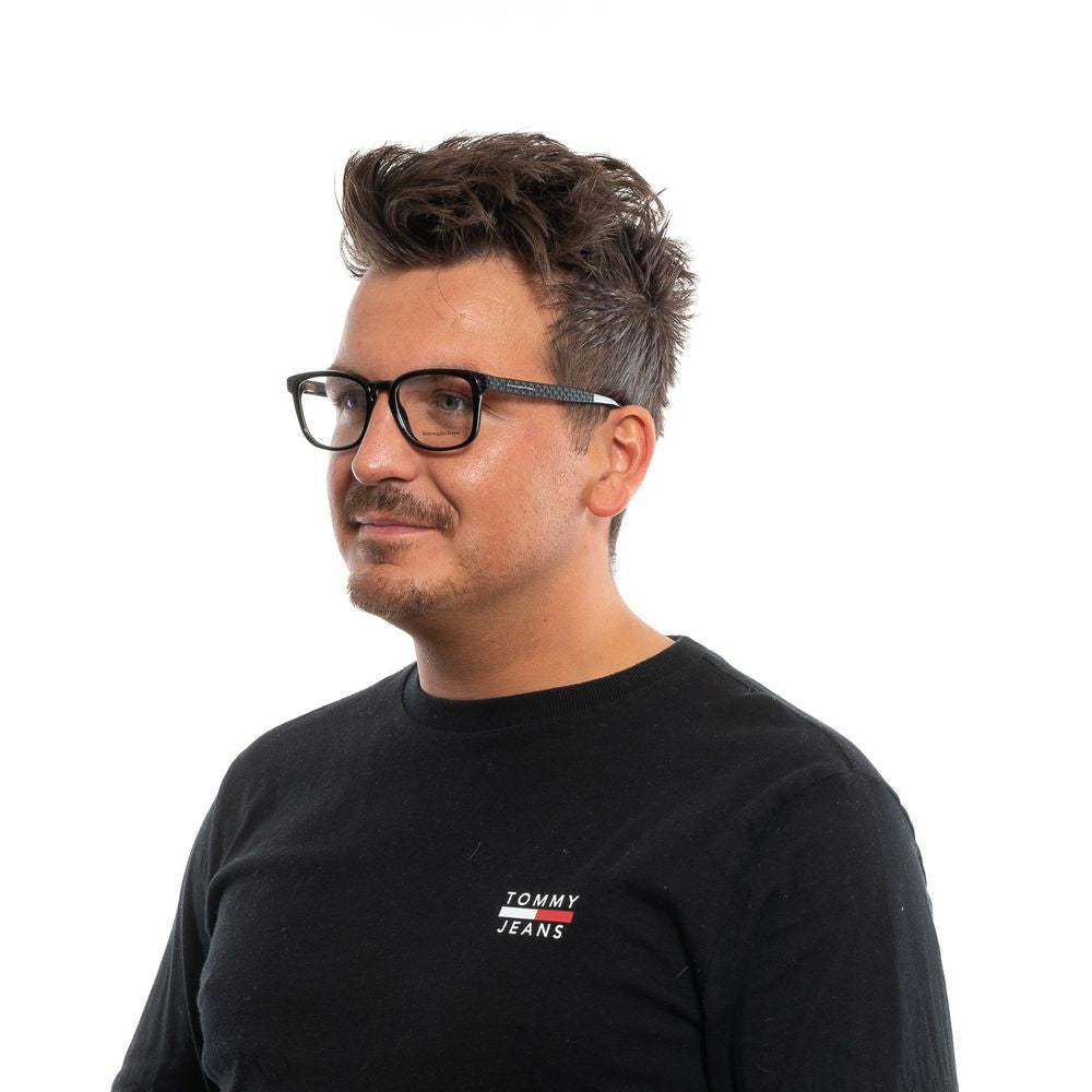 Ermenegildo Zegna Black Plastic Glasses (Frames) - ClickThatClicks 