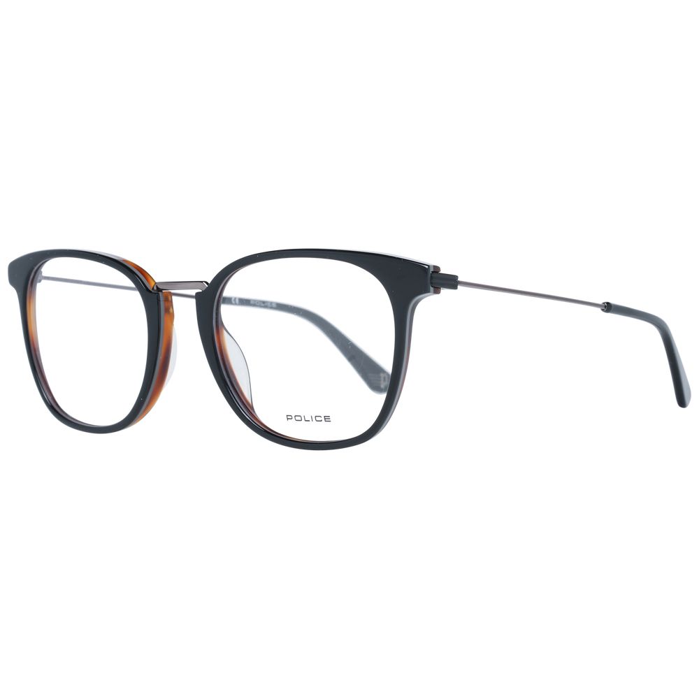 Police Black Metal & Plastic Glasses (Frames) - ClickThatClicks 