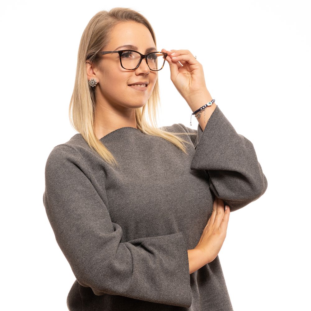 Police Brown Plastic Glasses (Frames) - ClickThatClicks 