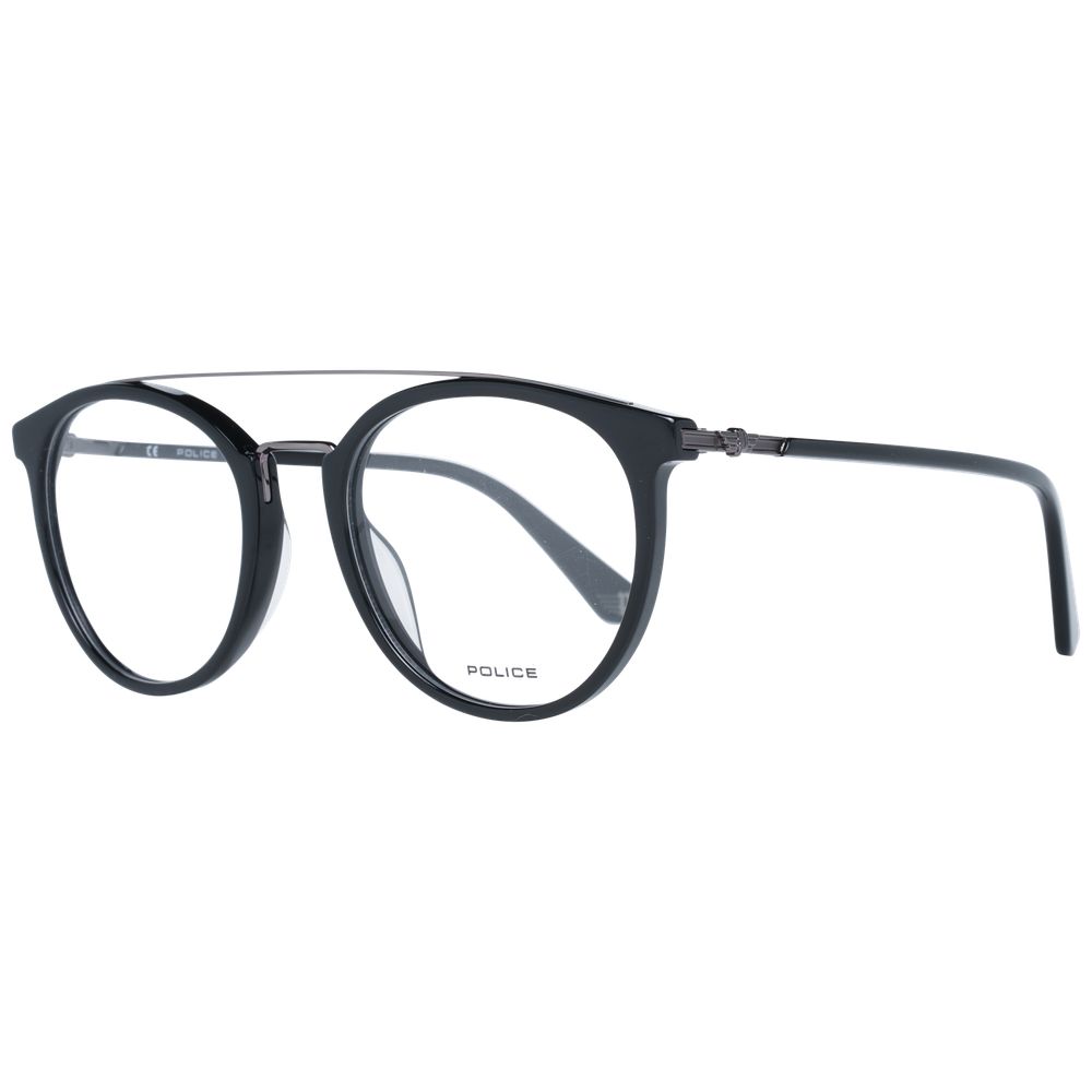 Police Black Metal & Plastic Glasses (Frames) - ClickThatClicks 
