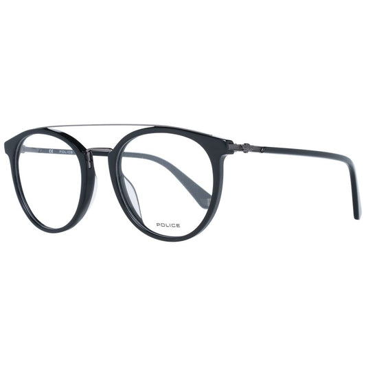 Police Black Metal & Plastic Glasses (Frames) - ClickThatClicks 