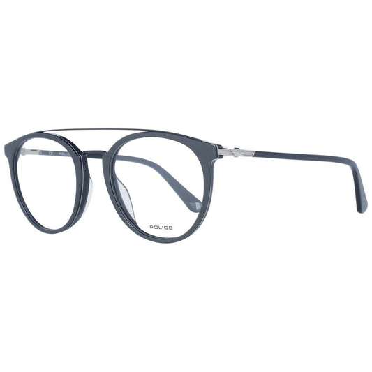 Police Gray Metal & Plastic Glasses (Frames) - ClickThatClicks 