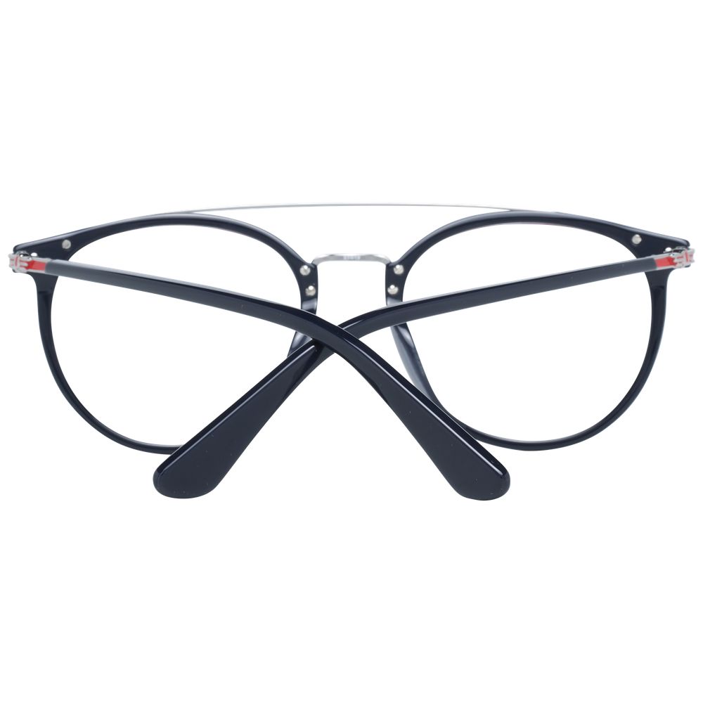 Police Blue Metal & Plastic Glasses (Frames) - ClickThatClicks 