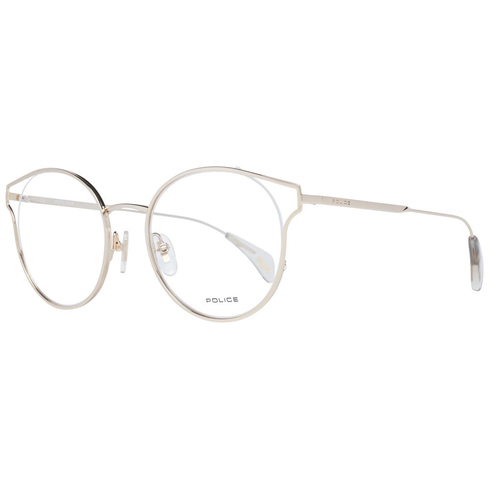 Police Rose Gold Metal & Plastic Glasses (Frames) - ClickThatClicks 