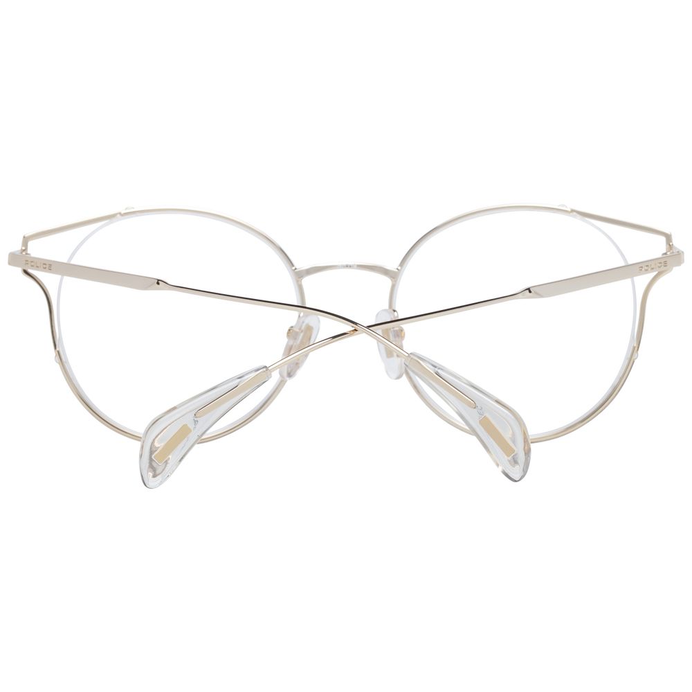 Police Rose Gold Metal & Plastic Glasses (Frames) - ClickThatClicks 