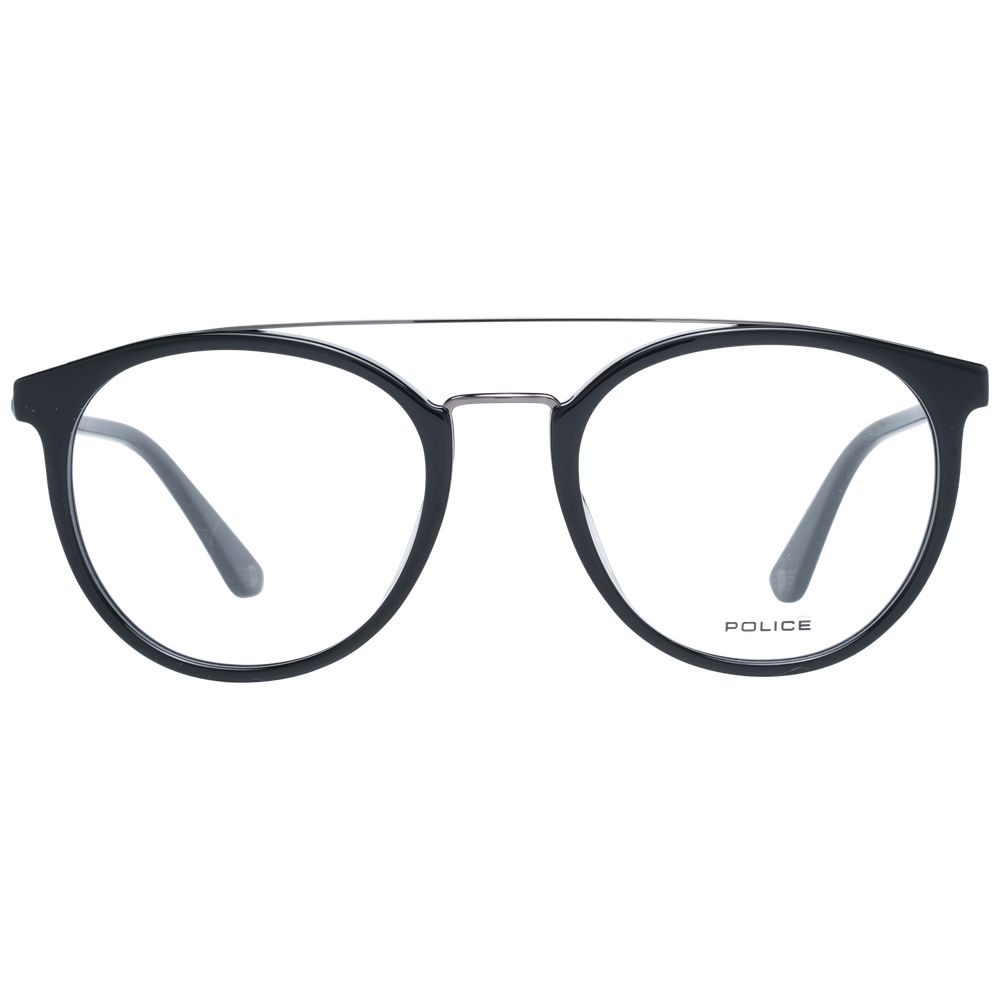 Police Black Metal & Plastic Glasses (Frames) - ClickThatClicks 