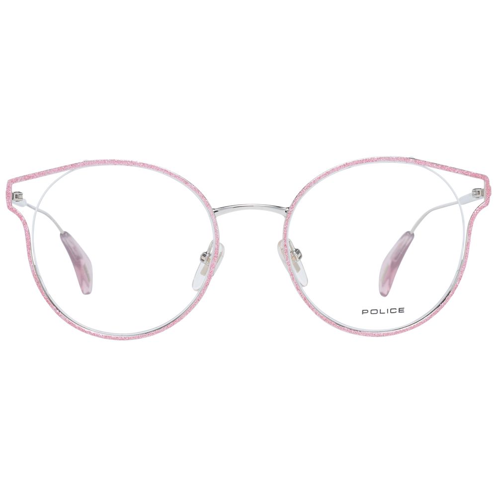 Police Pink Metal & Plastic Glasses (Frames) - ClickThatClicks 