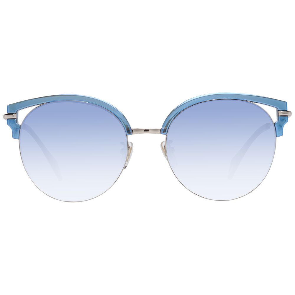 Police Blue Metal & Plastic Sunglasses - ClickThatClicks 