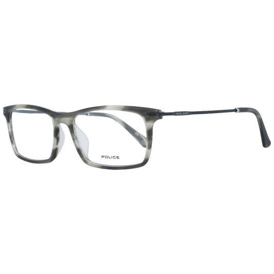 Police Gray Metal & Plastic Glasses (Frames) - ClickThatClicks 