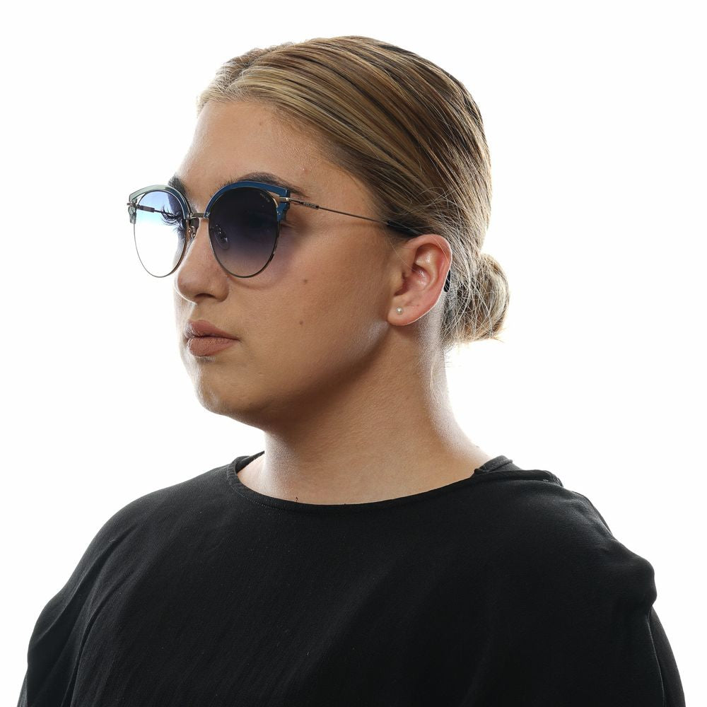Police Blue Metal & Plastic Sunglasses - ClickThatClicks 
