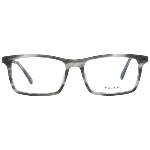 Police Gray Metal & Plastic Glasses (Frames) - ClickThatClicks 