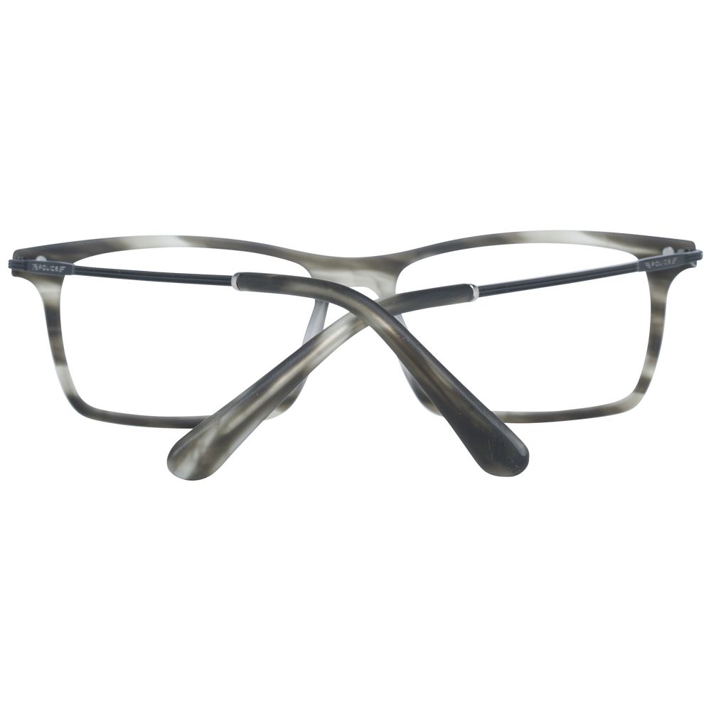 Police Gray Metal & Plastic Glasses (Frames) - ClickThatClicks 